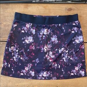 Floral Navy Skort Golf